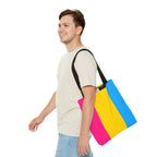 Pansexual Pride Flag Tote Bag