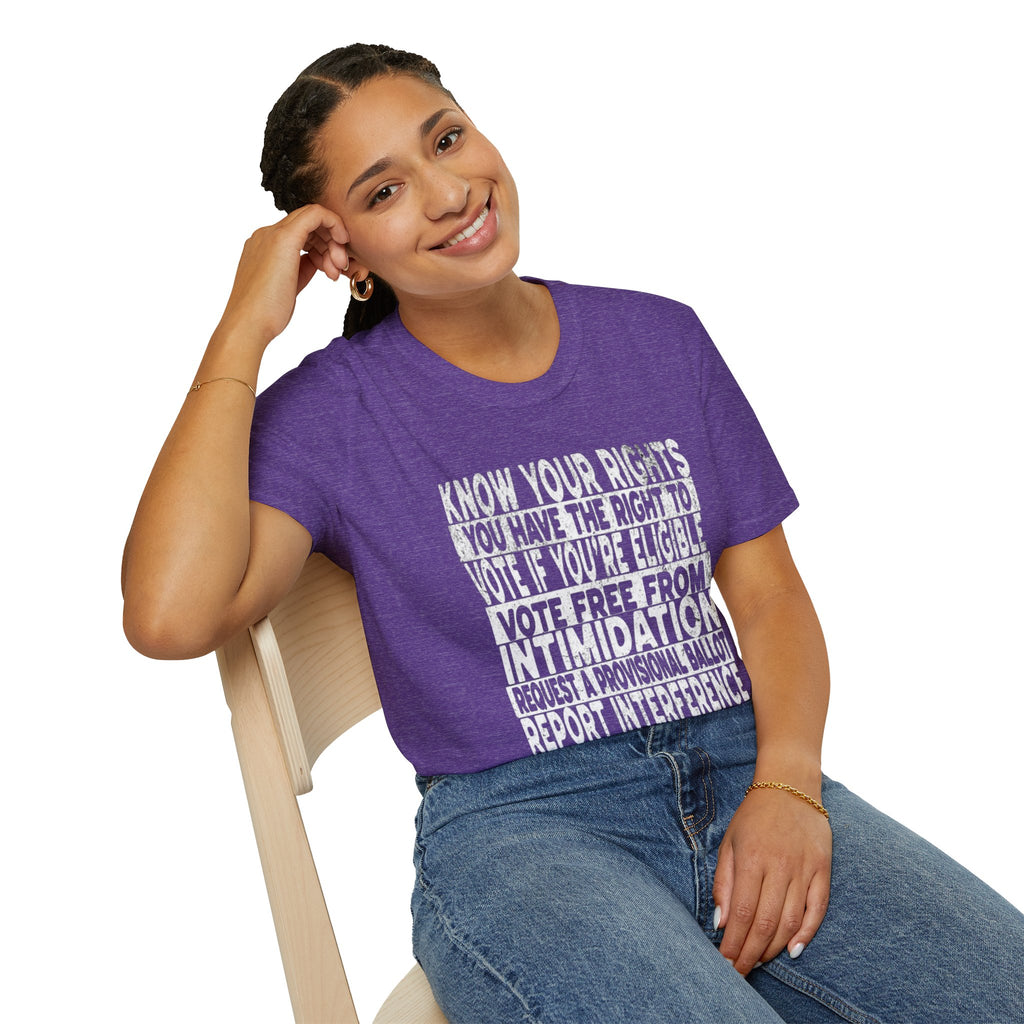 Know Your Voting Rights T-Shirt