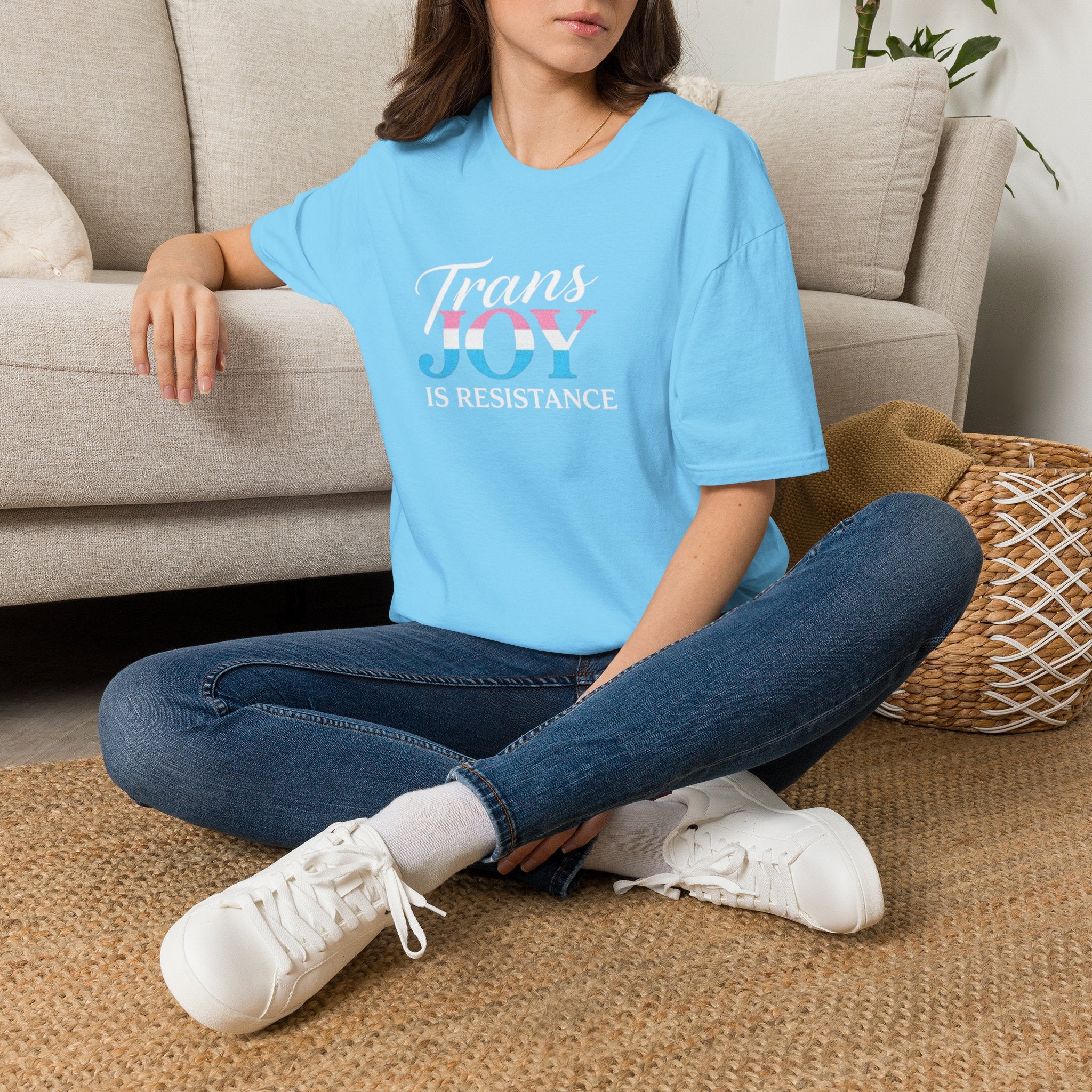 Trans Joy is Resistance Unisex T-Shirt - Celebrate Love and Empowerment