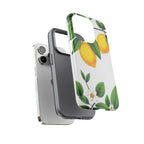 Lemon Blossom Tough Phone Case for iPhone