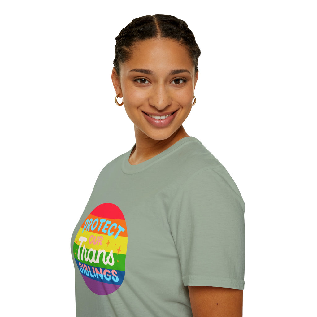 Protect Our Trans Siblings Pride Tree Las Vegas T-Shirt