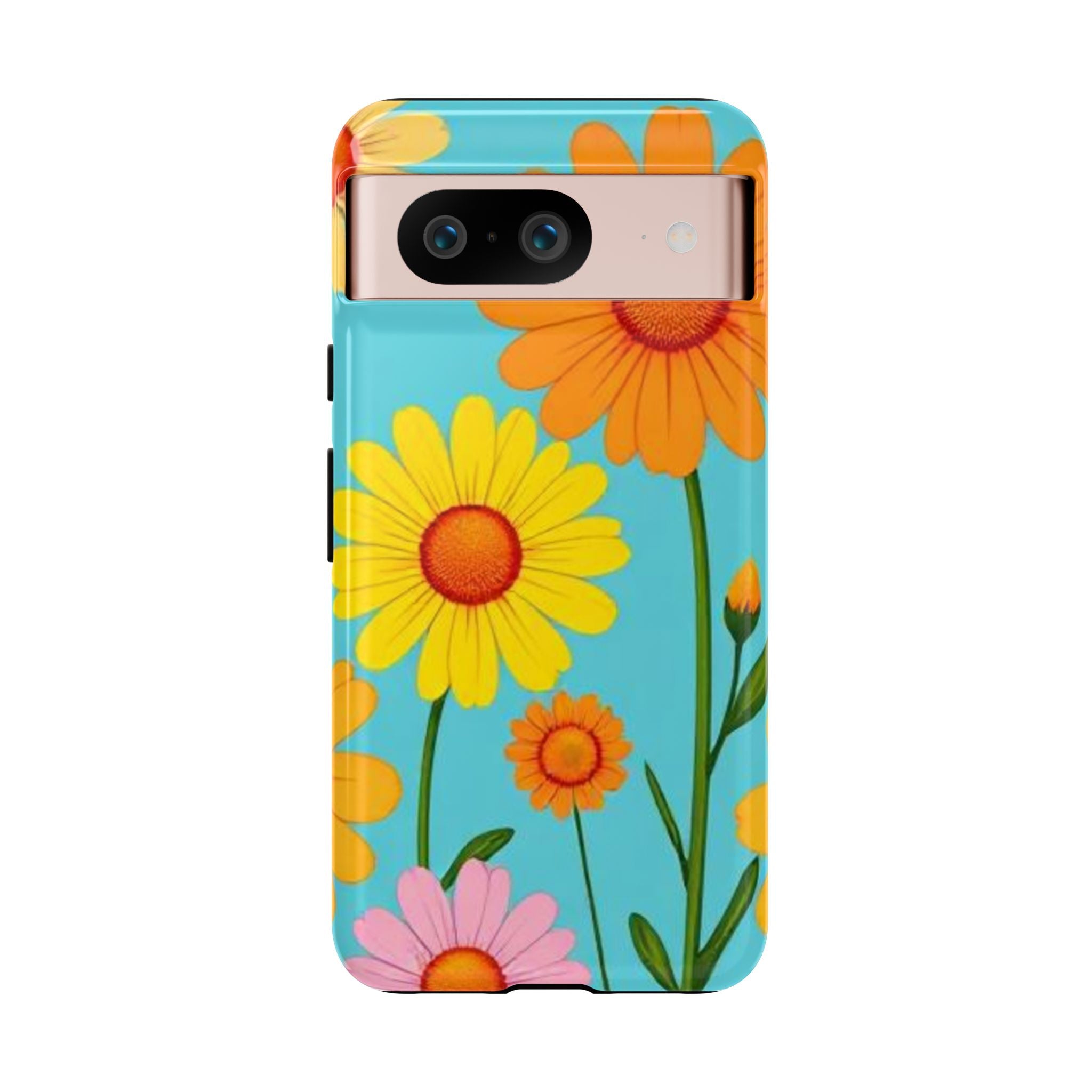 Floral Daisy Tough Case for Android