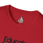 Teacher Advocate T-Shirt - Subtle Pride Educate Advocate Celebrate Design - EqualiTees.Me