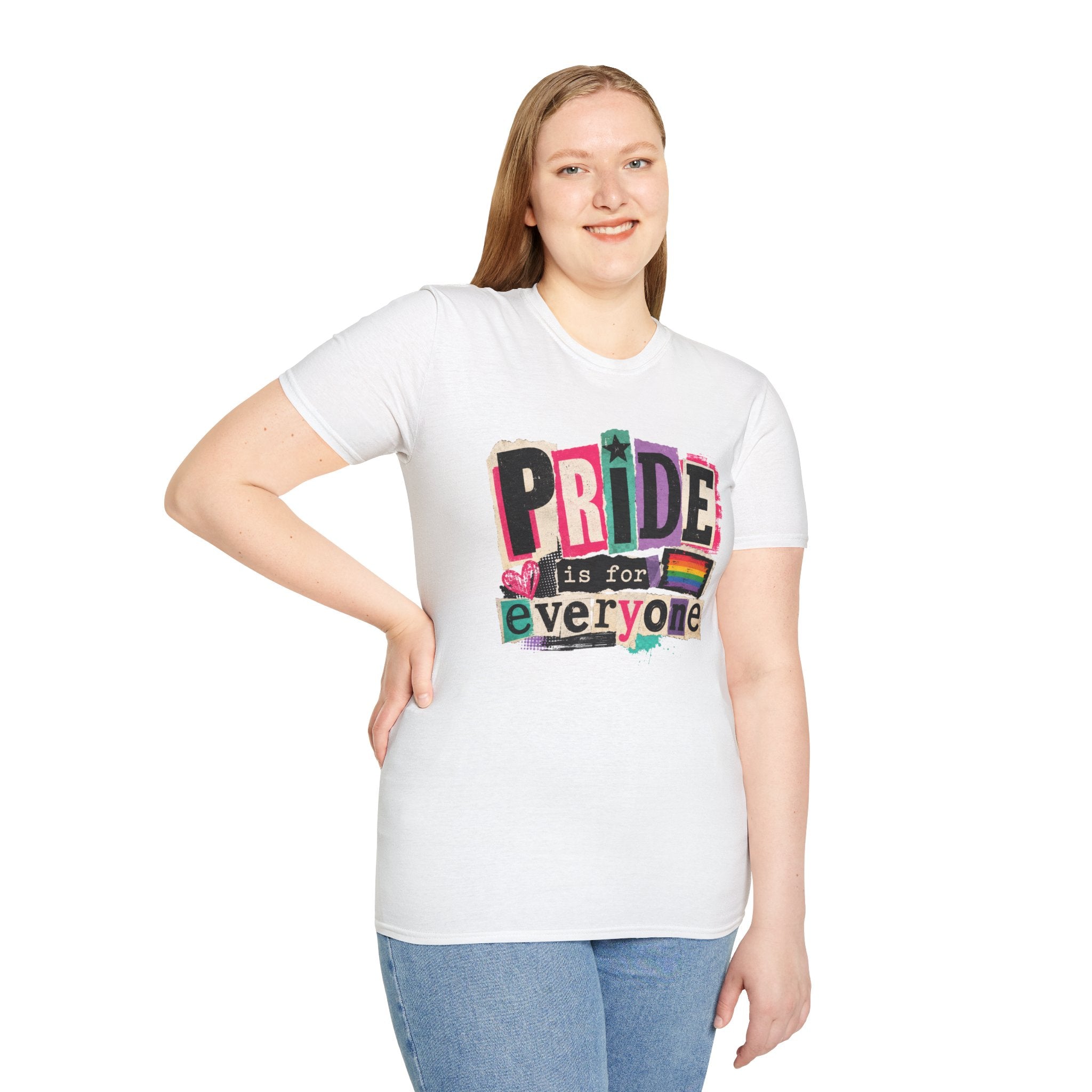 Pride Is for Everyone T-Shirt — Colorful LGBTQ+ Ally Tee