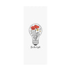 Inspirational Matte Vertical Poster - 'Be the Light'