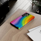 Rainbow Swirl Tough Case for Android