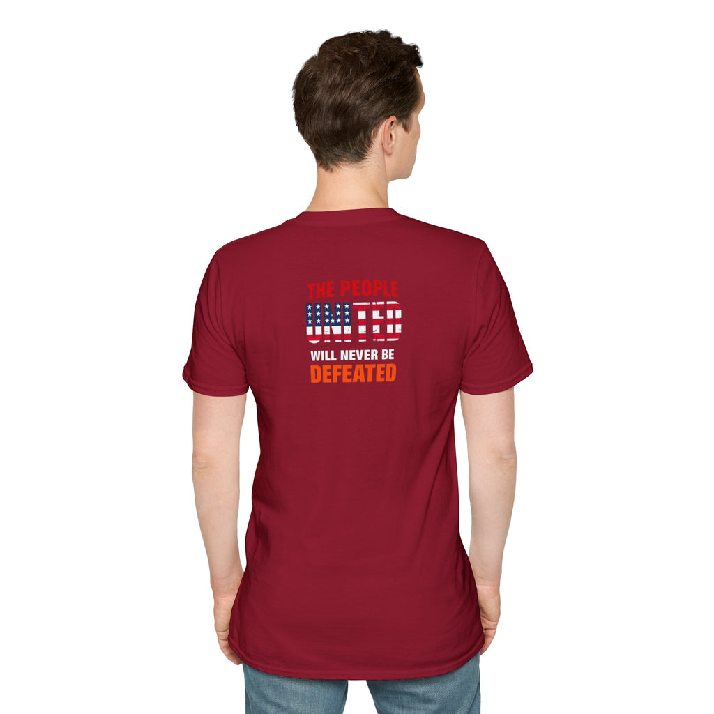 DRINK COFFEE, NOT THE KKKOOLAID. Unisex Softstyle T-Shirt - Empowering Message for Activists