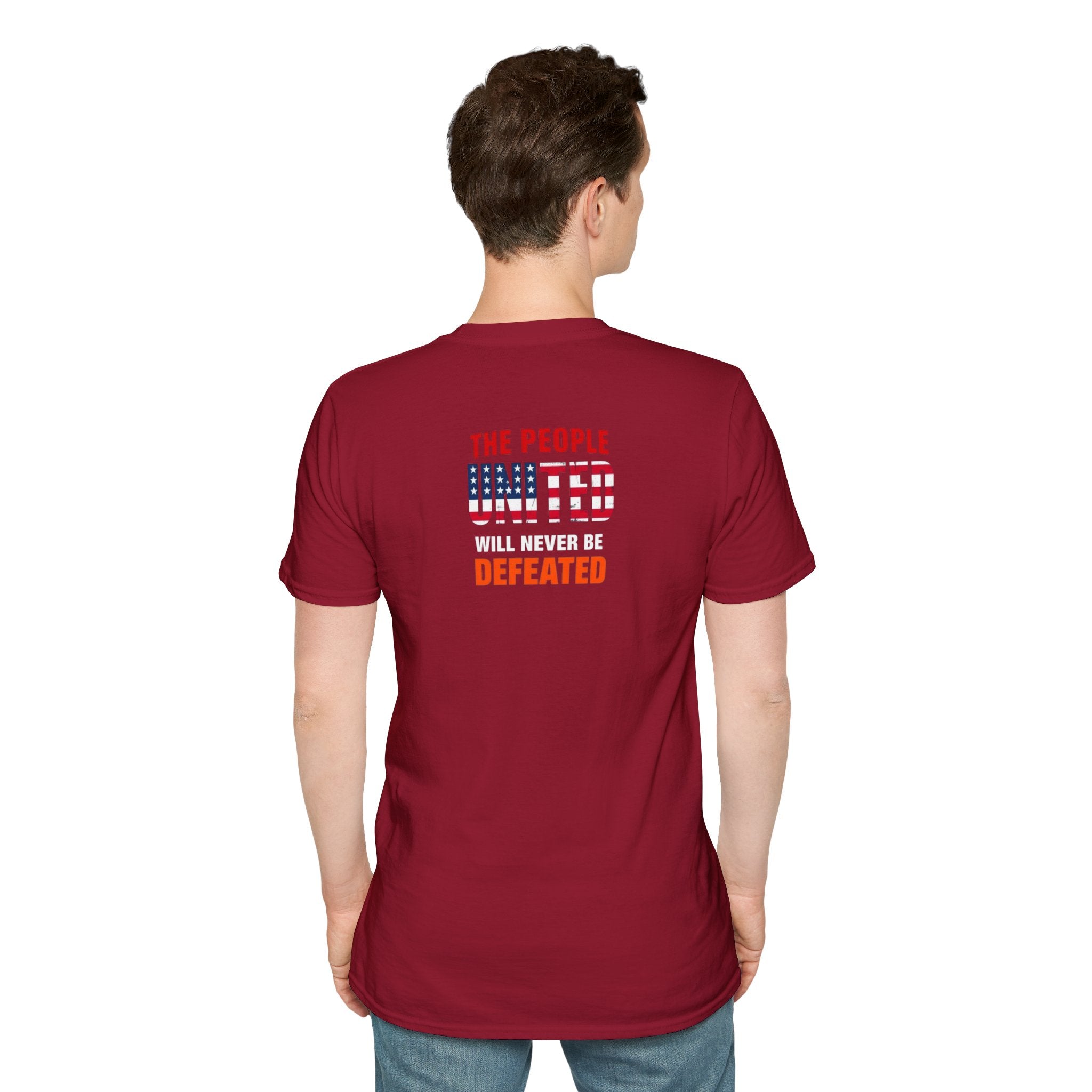DRINK COFFEE, NOT THE KKKOOLAID. Unisex Softstyle T-Shirt - Empowering Message for Activists
