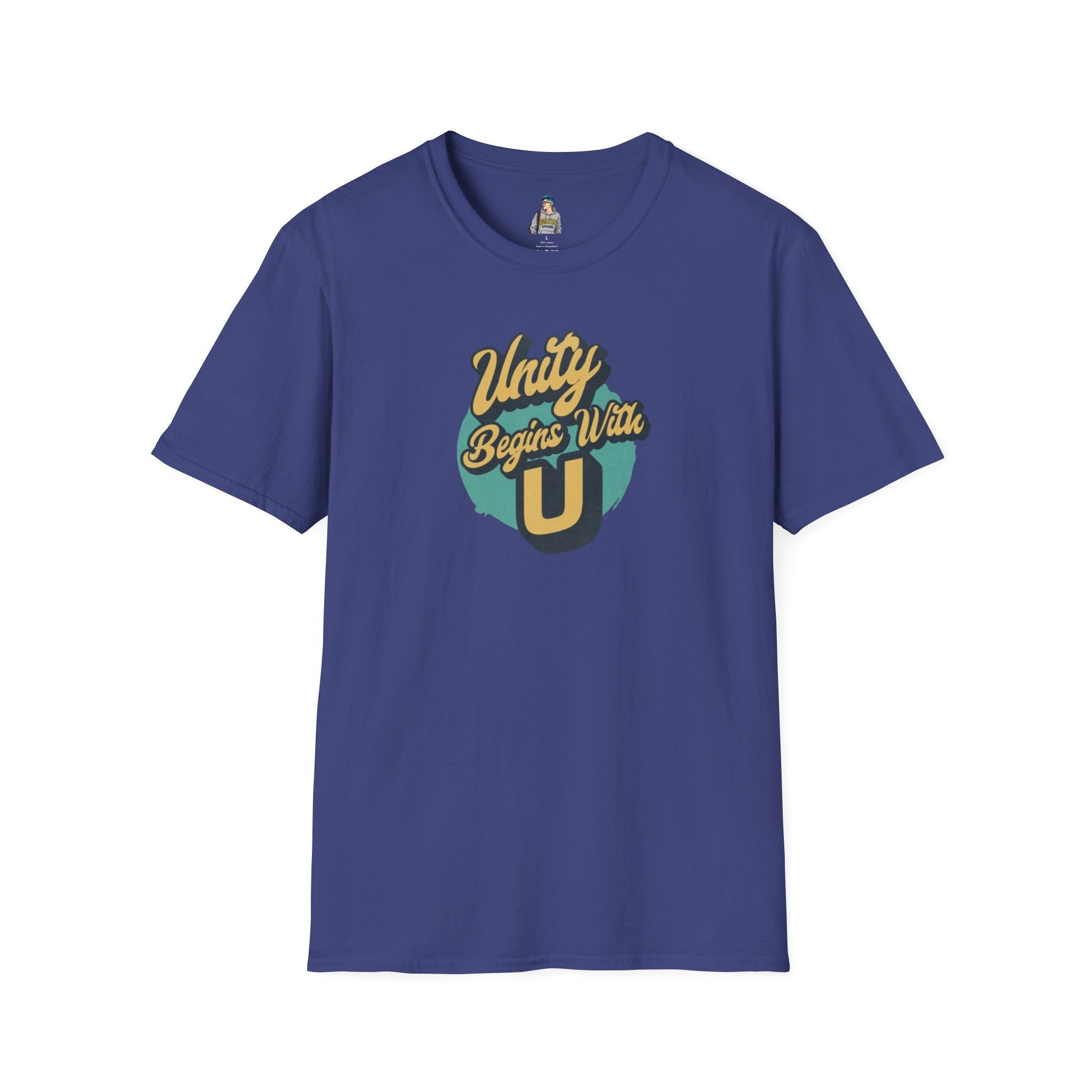 Unity Begins With U Unisex Softstyle T-Shirt