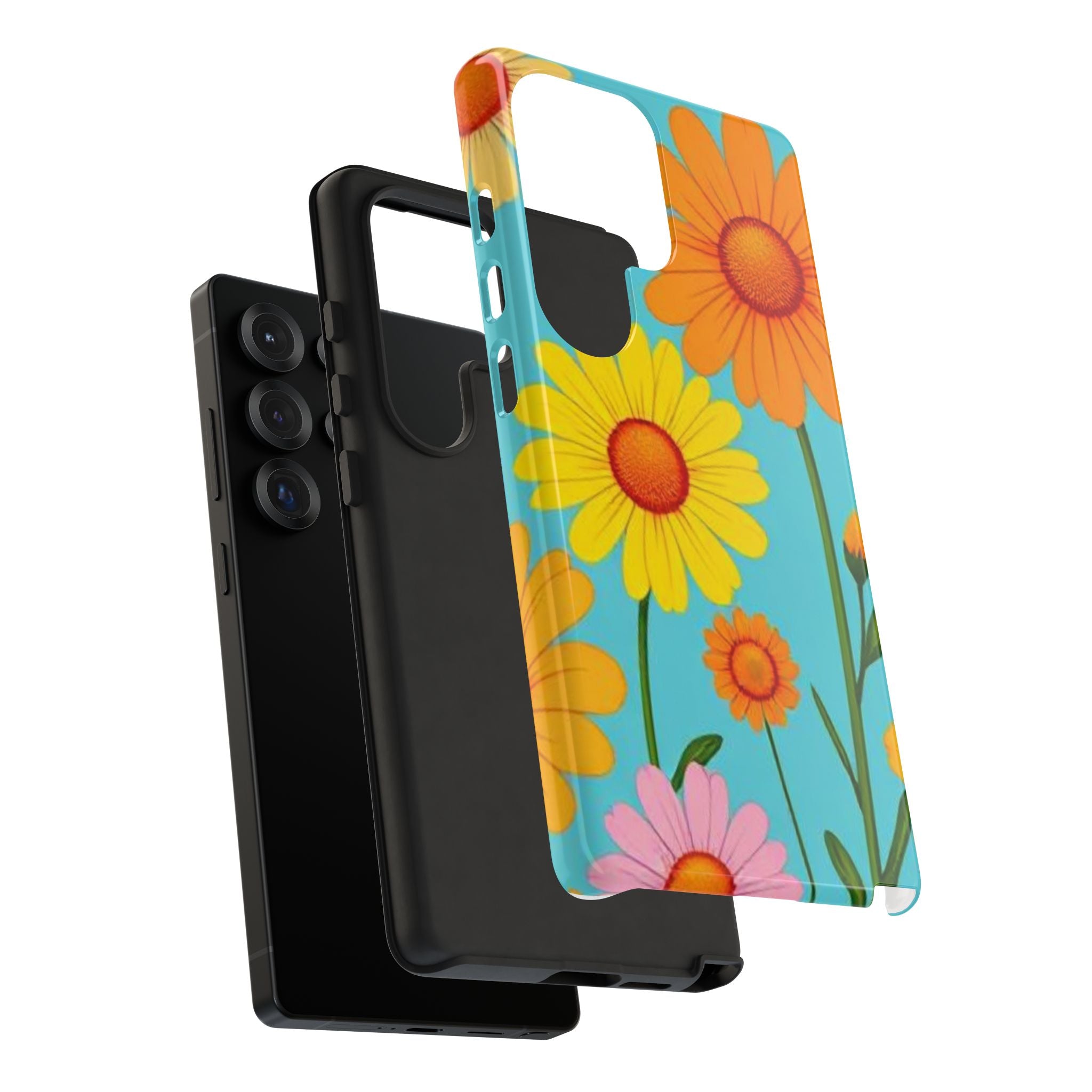 Floral Daisy Tough Case for Android