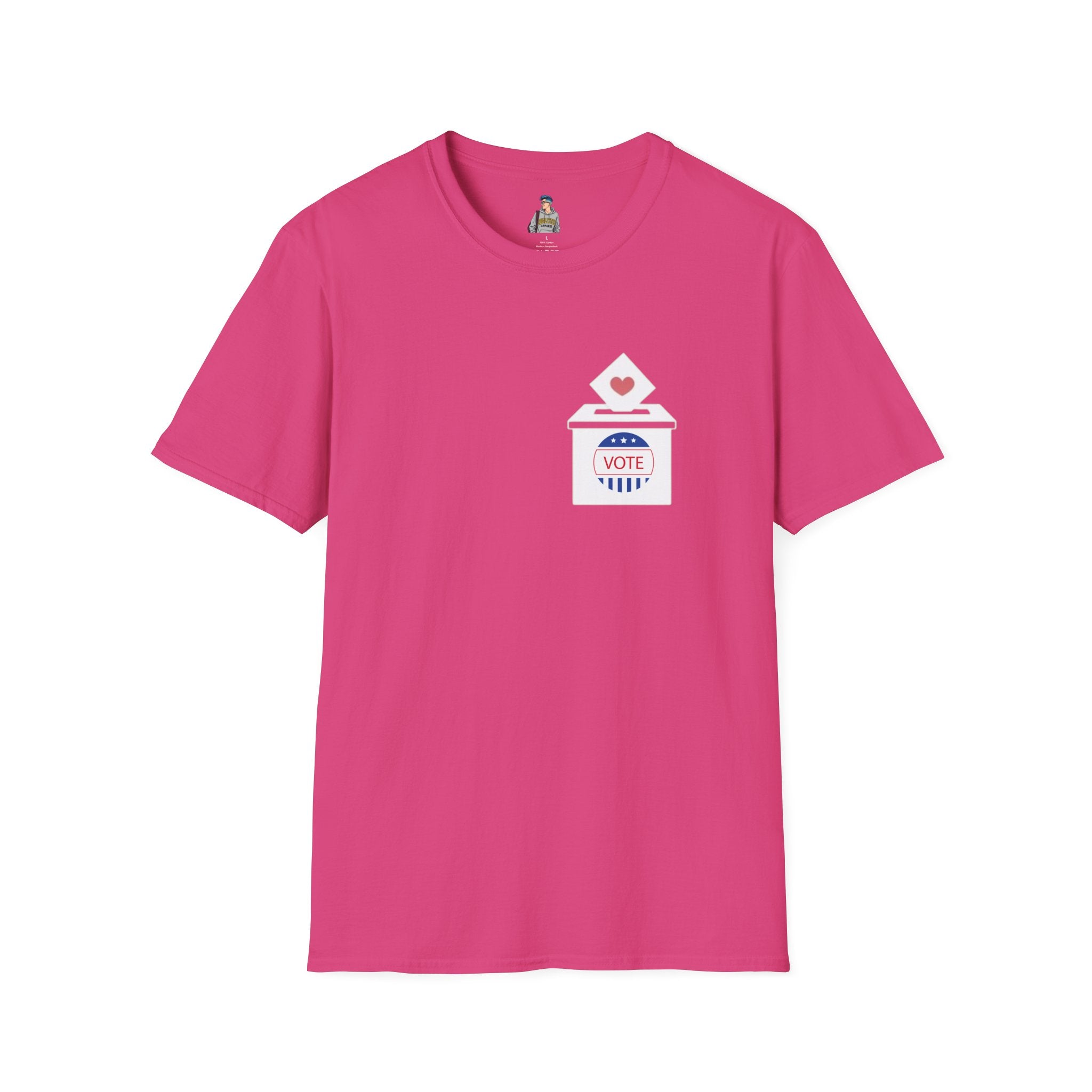 Vote with Your Heart Unisex Softstyle T-Shirt