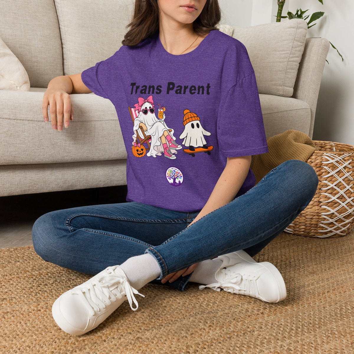 Trans Parent 3 Halloween Pride Tree Las Vegas T-Shirt