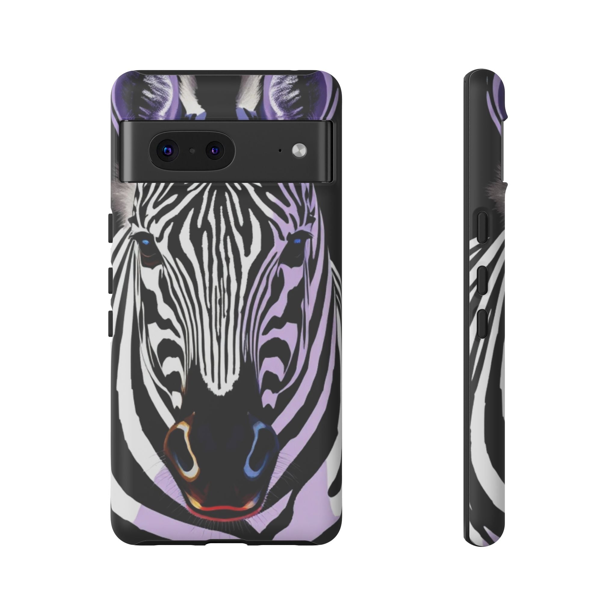 Android OR iPhone Compatible Cases - Zebra Design - Unique Tough Cases