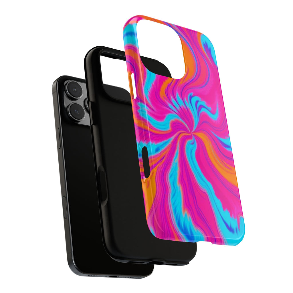 Psychedelic Swirl Tough Phone Case for iPhone
