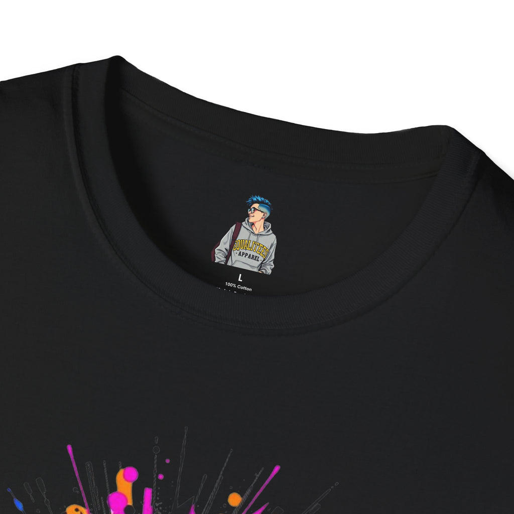 Unisex Softstyle T-Shirt - Black Excellence Graphic Tee