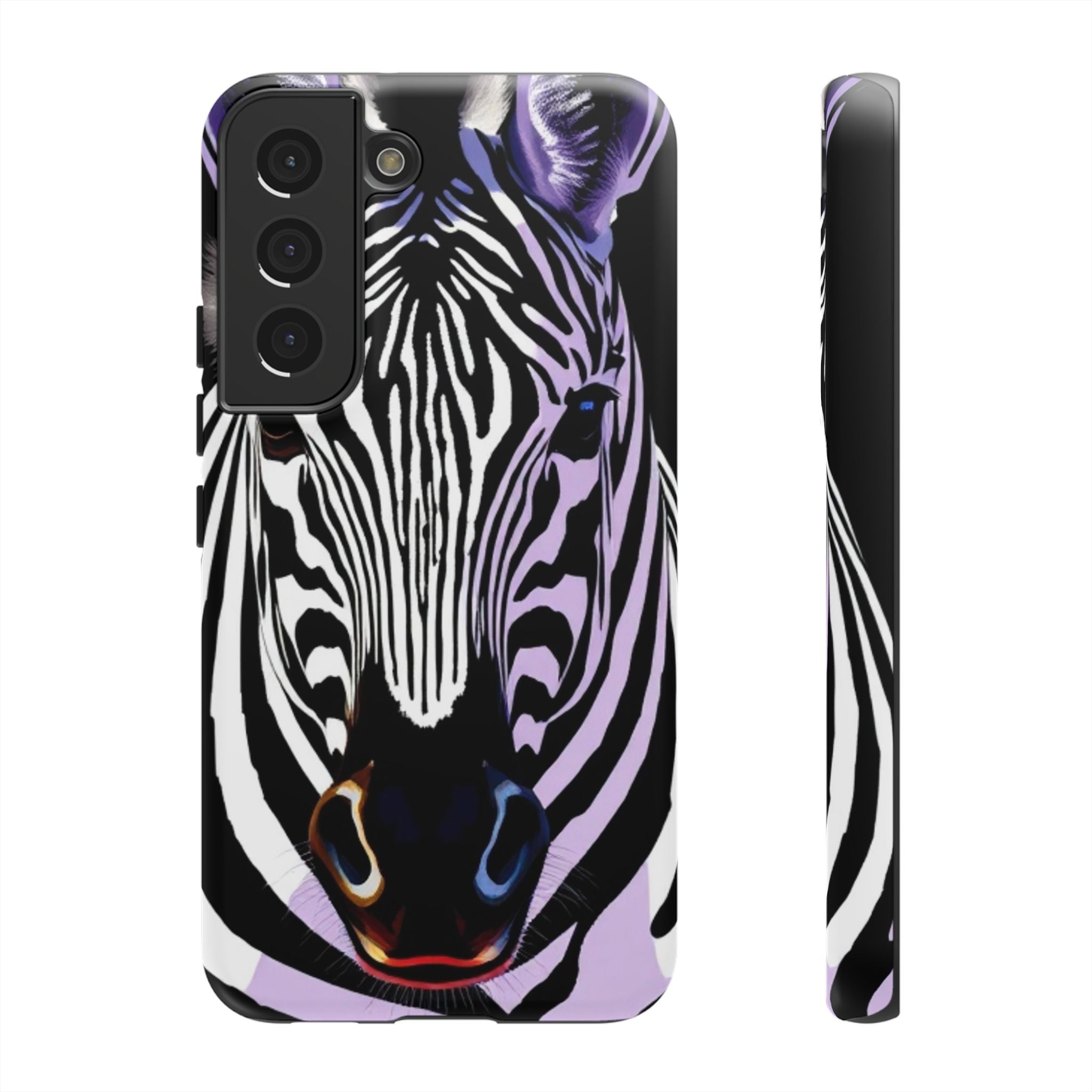 Android OR iPhone Compatible Cases - Zebra Design - Unique Tough Cases