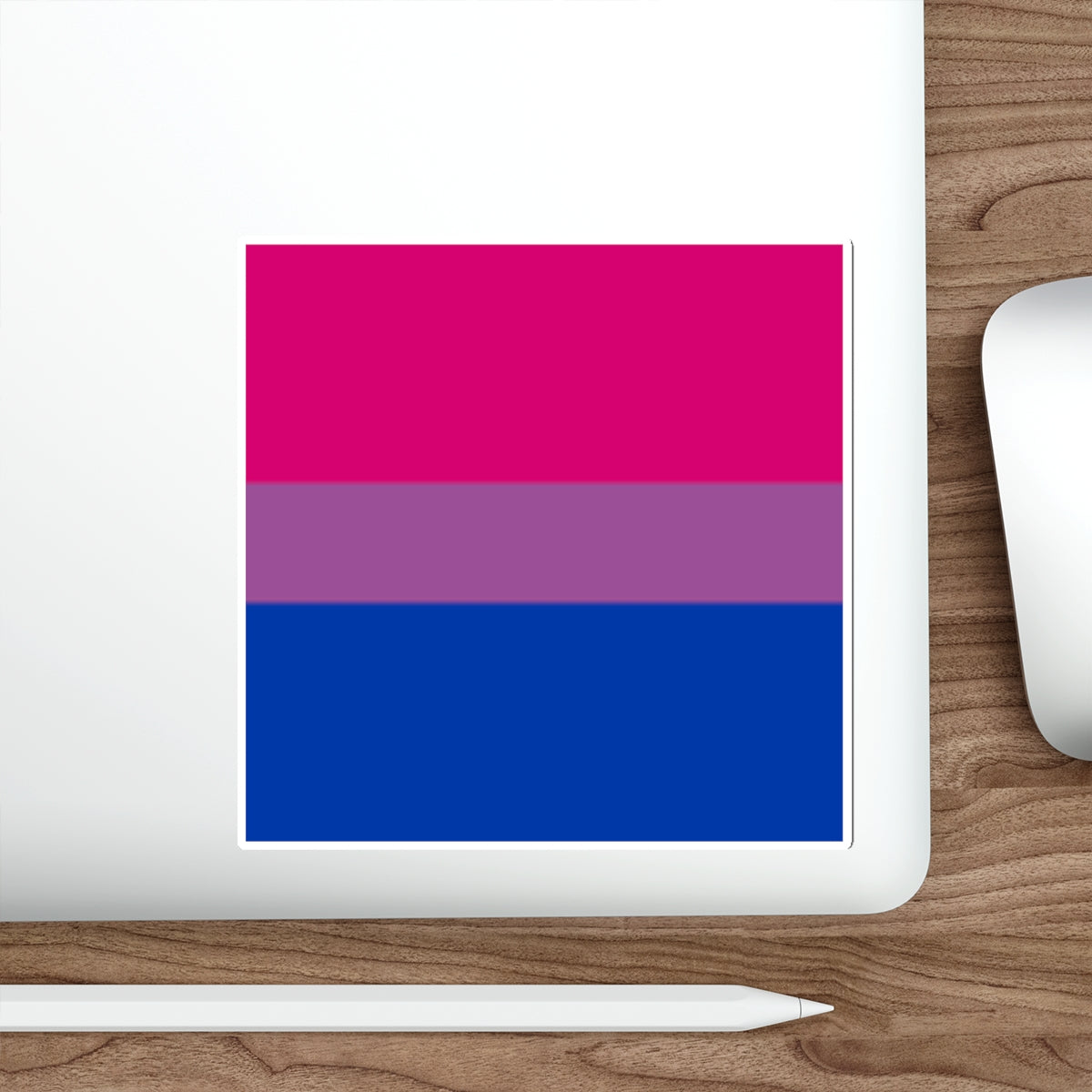 Die-Cut Stickers - Bisexual Pride Flag