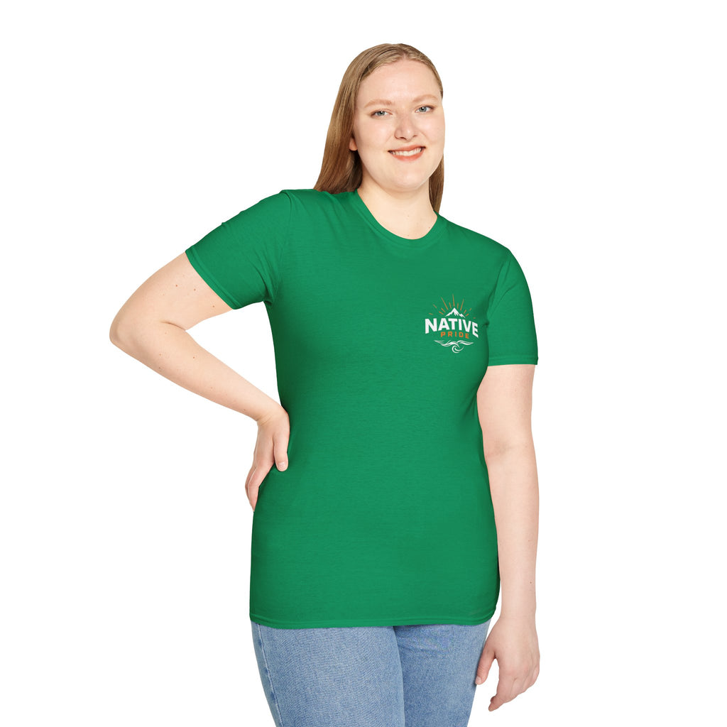 Raised by Storytellers Native Pride T-Shirt