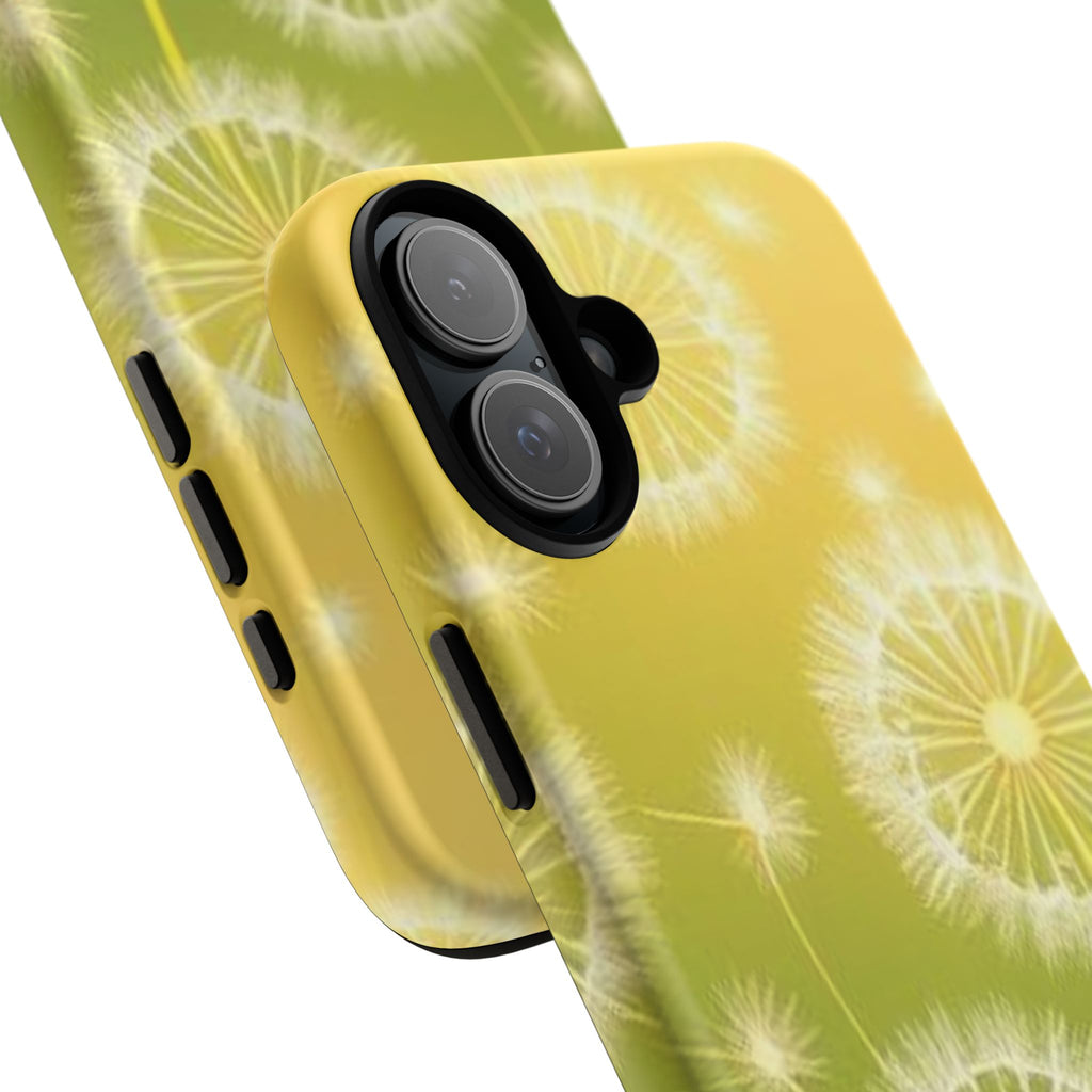 Dandelion Breeze Tough Phone Case for iPhone