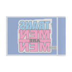 Trans Men Are Men Pride and Protest Flag