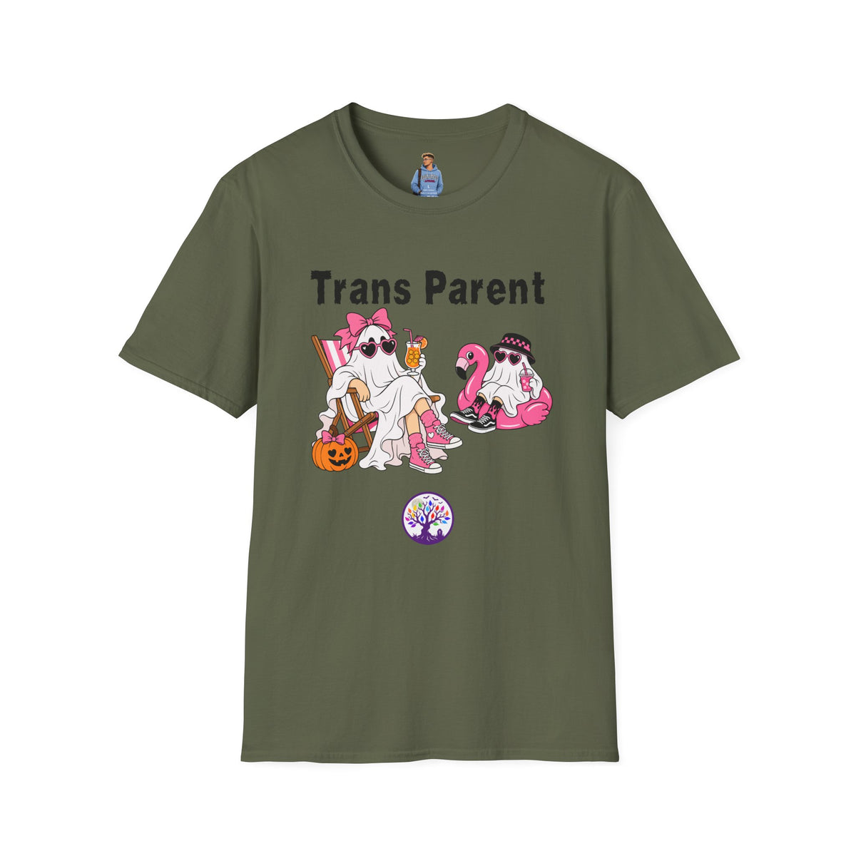 Trans Parent 2 Halloween Pride Tree Las Vegas T-Shirt