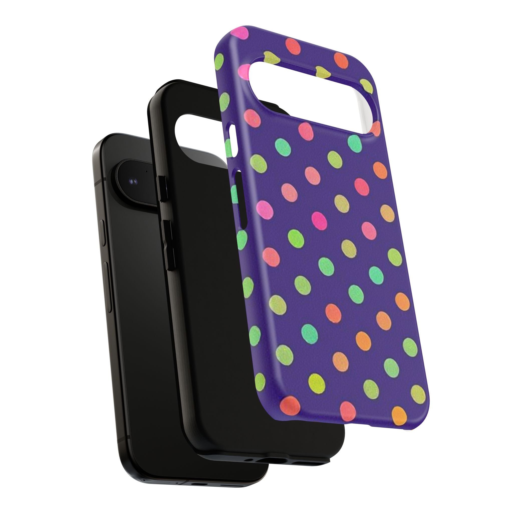 Colorful Polka-Dot Tough Case for Android