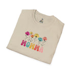 Floral 'Momma' Unisex Softstyle T-Shirt - Perfect for Mother's Day & Everyday Wear