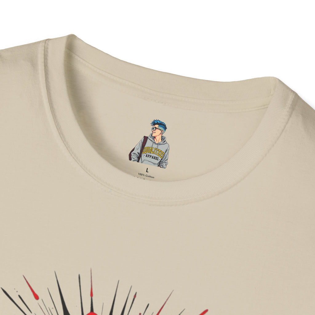 Unisex Softstyle T-Shirt with 'FDT' Graphic - Casual Streetwear for Everyday Style