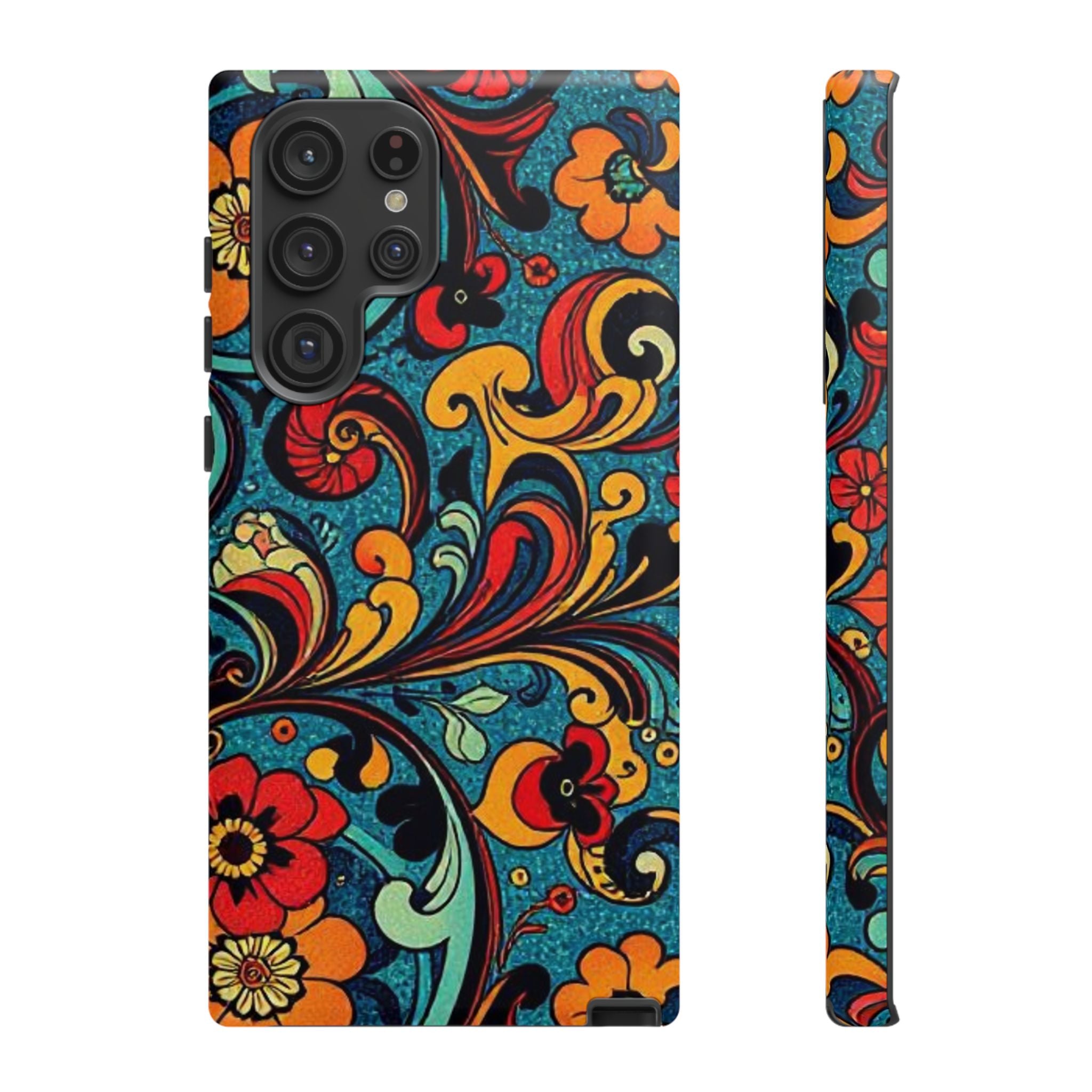 Floral Paisley Tough Case for Android