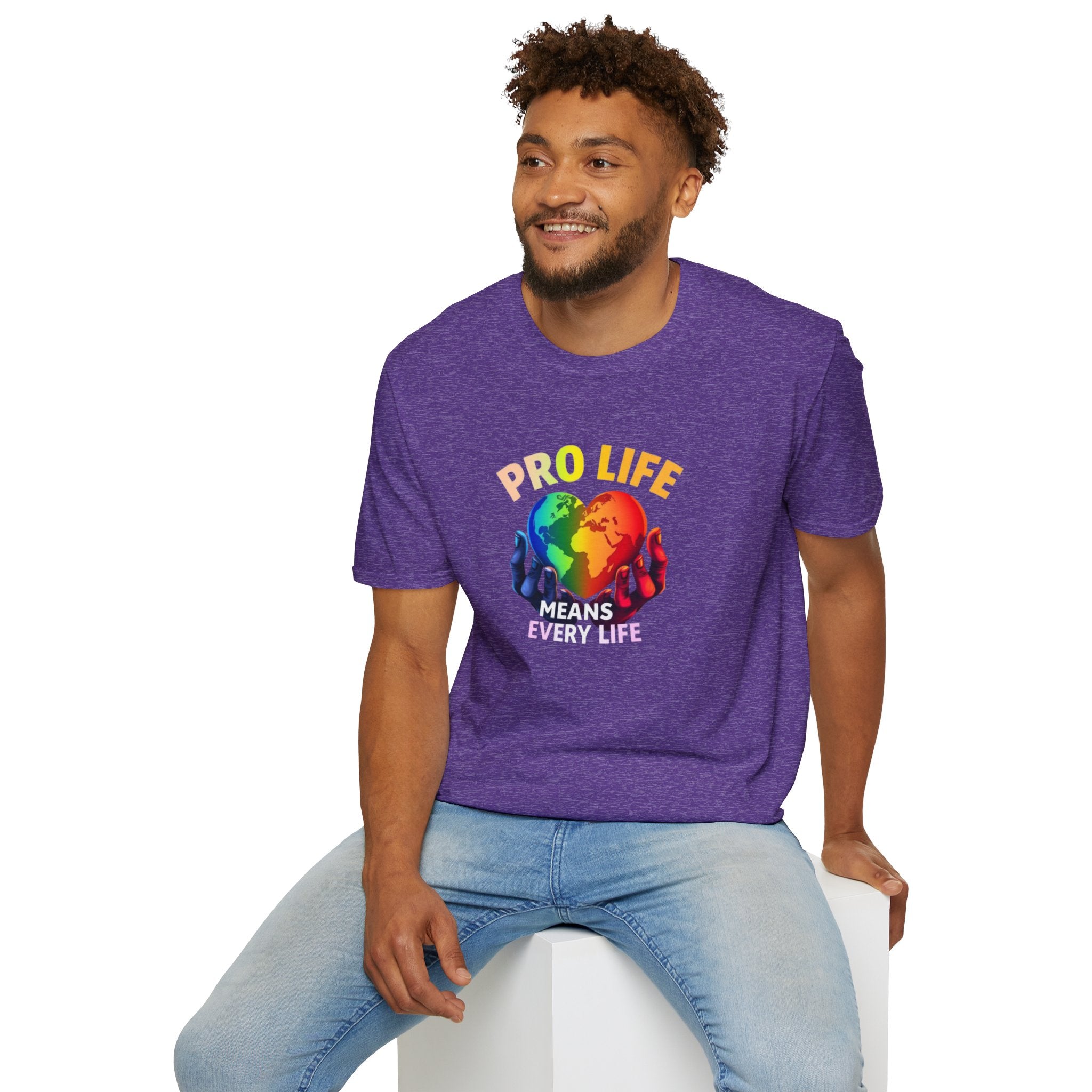 Pro Life Means Every Life Pride Tee