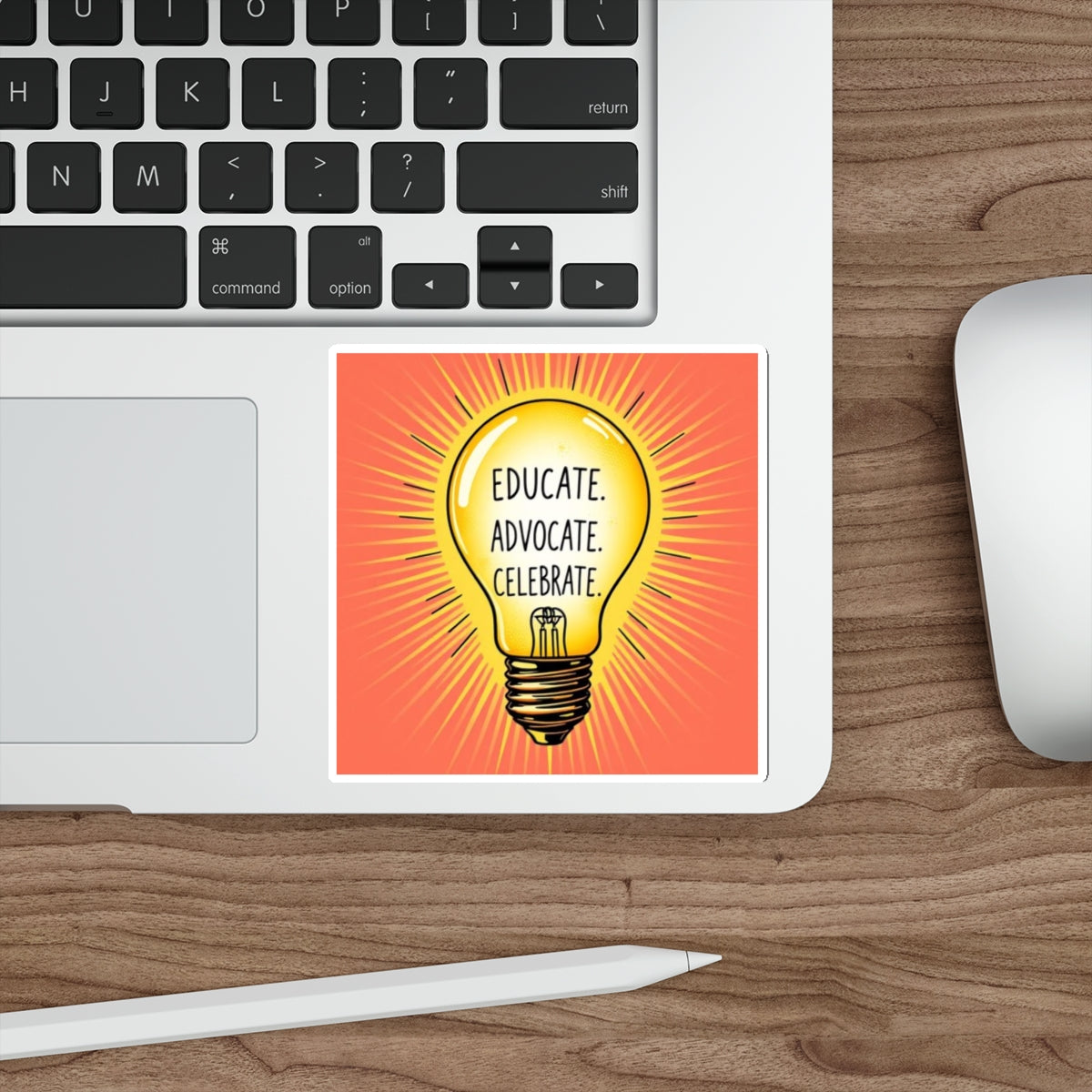 Inspiring Die-Cut Stickers – Educate, Advocate, Celebrate