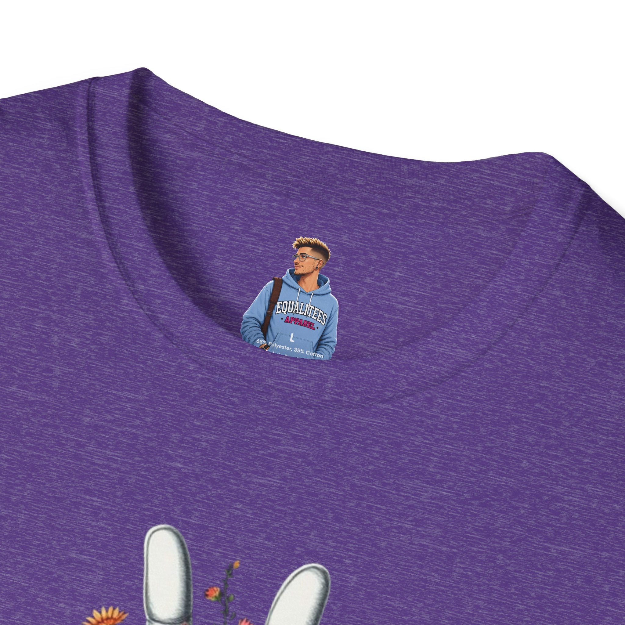 Grow Peace Unisex Softstyle T-Shirt - Boho Inspiration, Perfect for Festivals and Everyday Wear