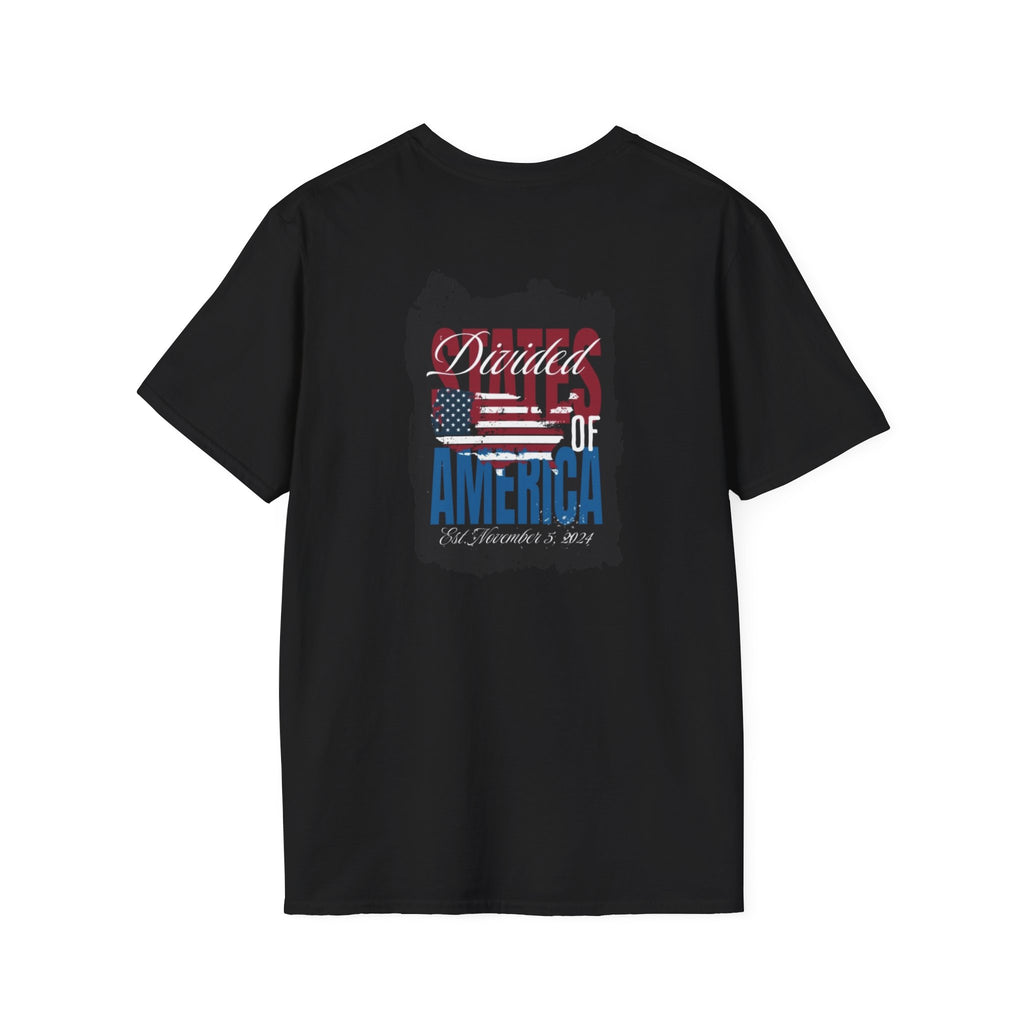 Divided States of America Graphic Tee Softstyle Unisex T-Shirt