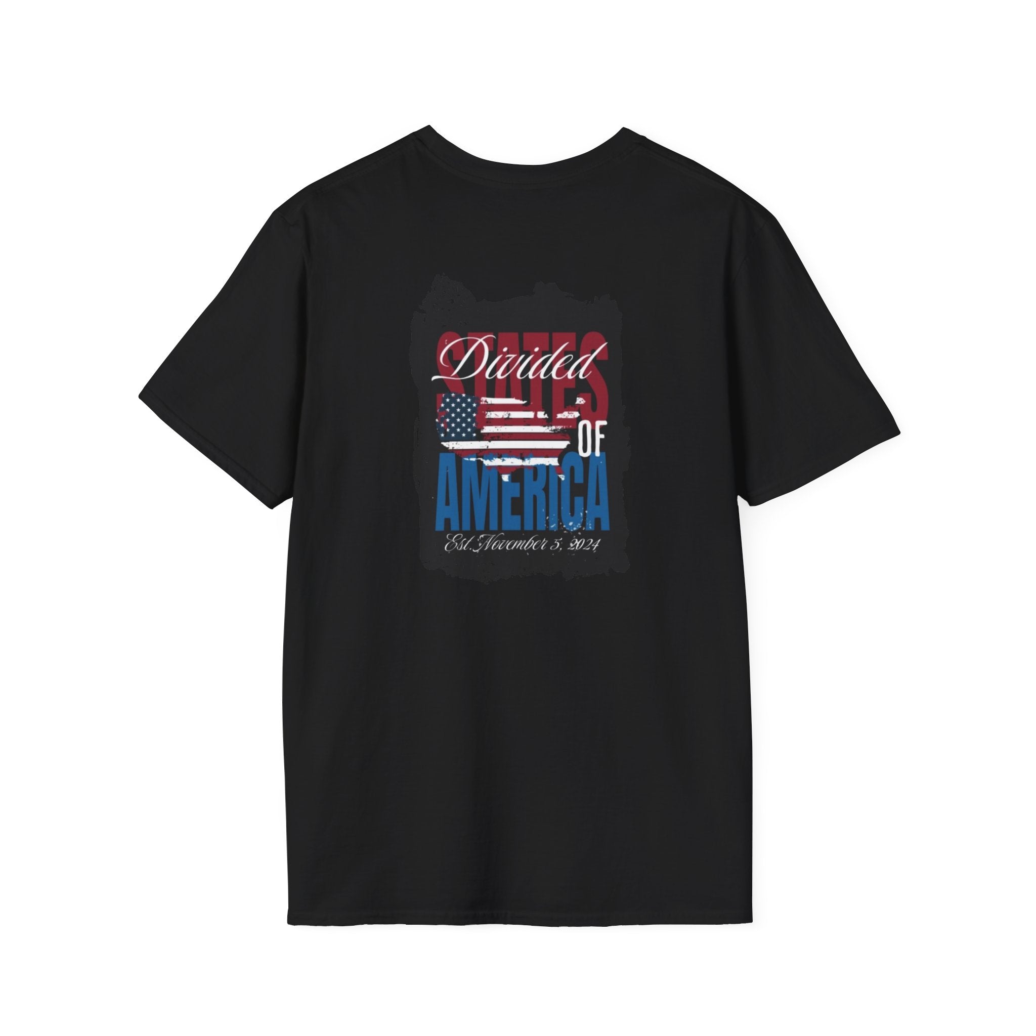 Divided States of America Graphic Tee Softstyle Unisex T-Shirt