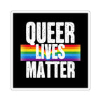 Die-Cut Stickers - QUEER LIVES MATTER