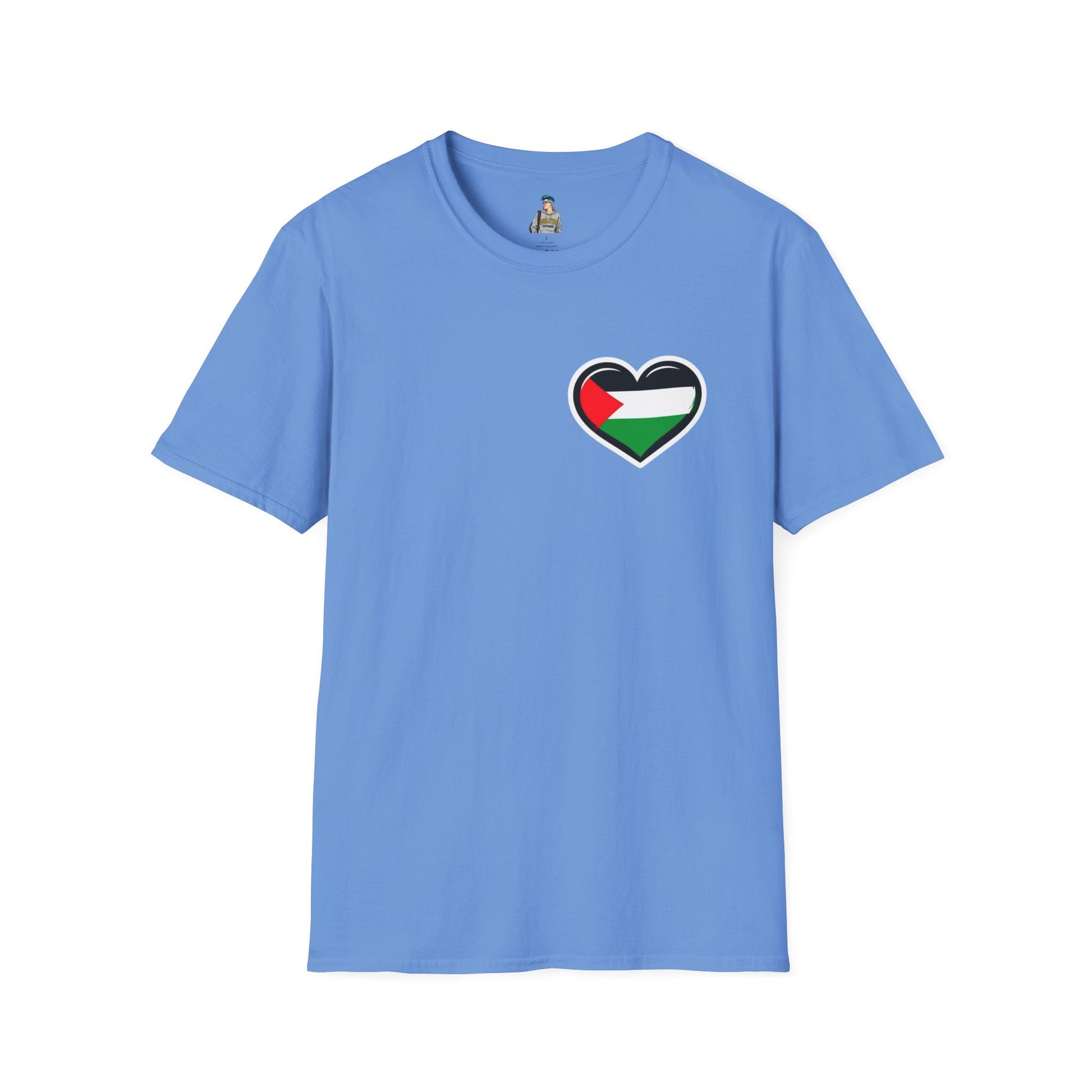 Unisex Softstyle T-Shirt: Stand with Gaza & We Are All Palestine Graphic Tee
