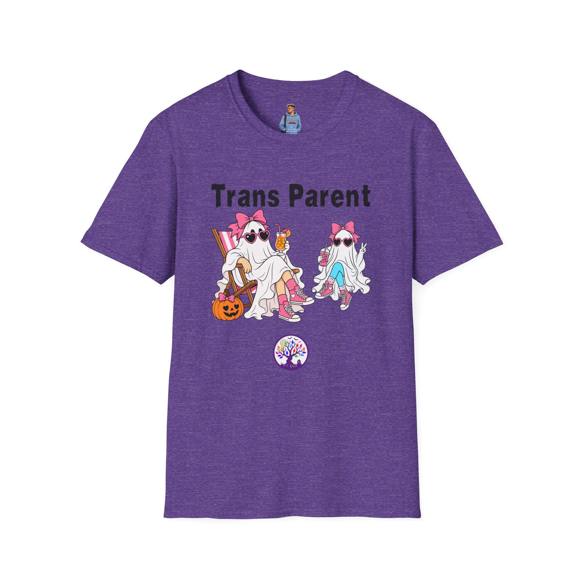 Trans Parent 1 Halloween Pride Tree Las Vegas T-Shirt