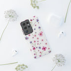 Pink Wildflower Tough Case for Android