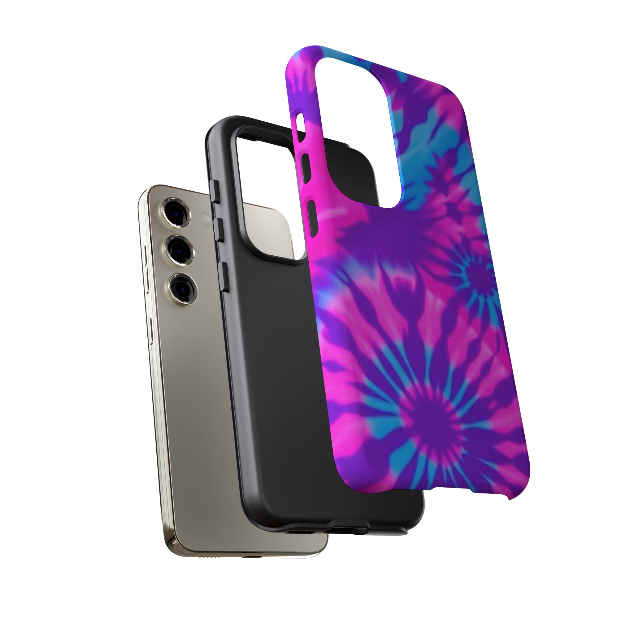 Tie-Dye Floral Tough Case for Android