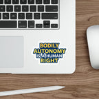 Die-Cut Stickers - BODILY AUTONOMY IS A HUMAN RIGHT