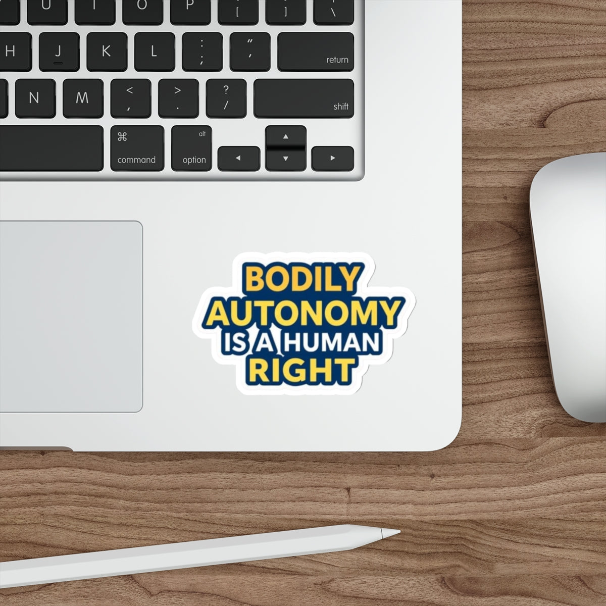 Die-Cut Stickers - BODILY AUTONOMY IS A HUMAN RIGHT