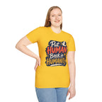 Put Human Back in Humanity T-Shirt — Inspirational Peace Dove Tee