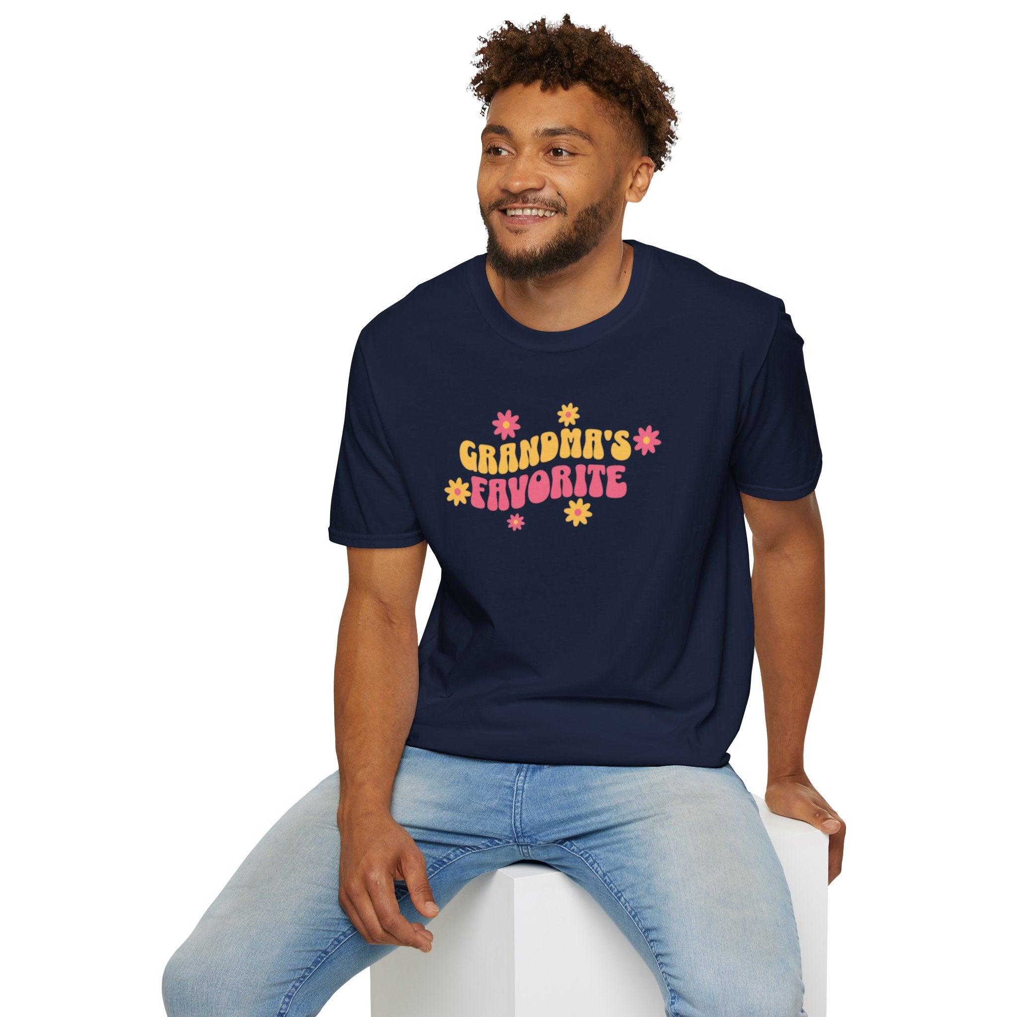 Grandma's Favorite Unisex Softstyle T-Shirt - EqualiTees.Me
