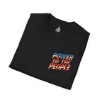 Power to the People Unisex Softstyle T-Shirt Classic Protest Tee
