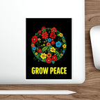 Die-Cut Stickers -  Grow Peace