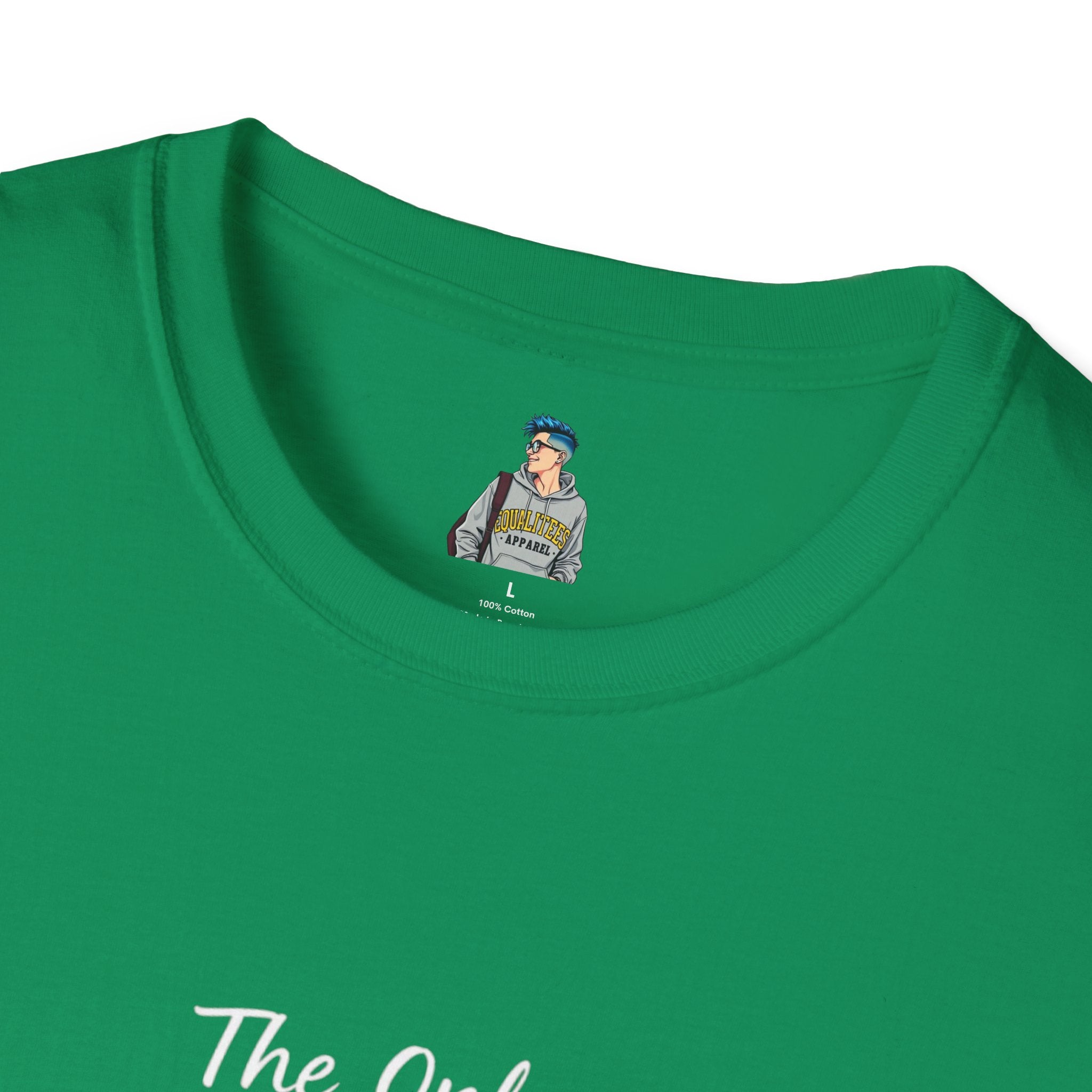 Inspirational Quote Unisex Softstyle T-Shirt - "The Only Choice I Made Was to Be MYSELF"