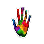 Die-Cut Stickers - Rainbow Handprint