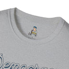 Democracy First T-Shirt | Unisex Softstyle Tee for Equality & Justice