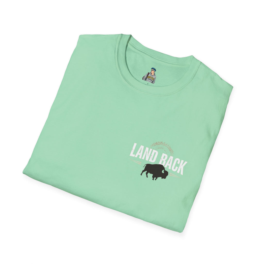 'Land Back' Unisex Softstyle T-shirt