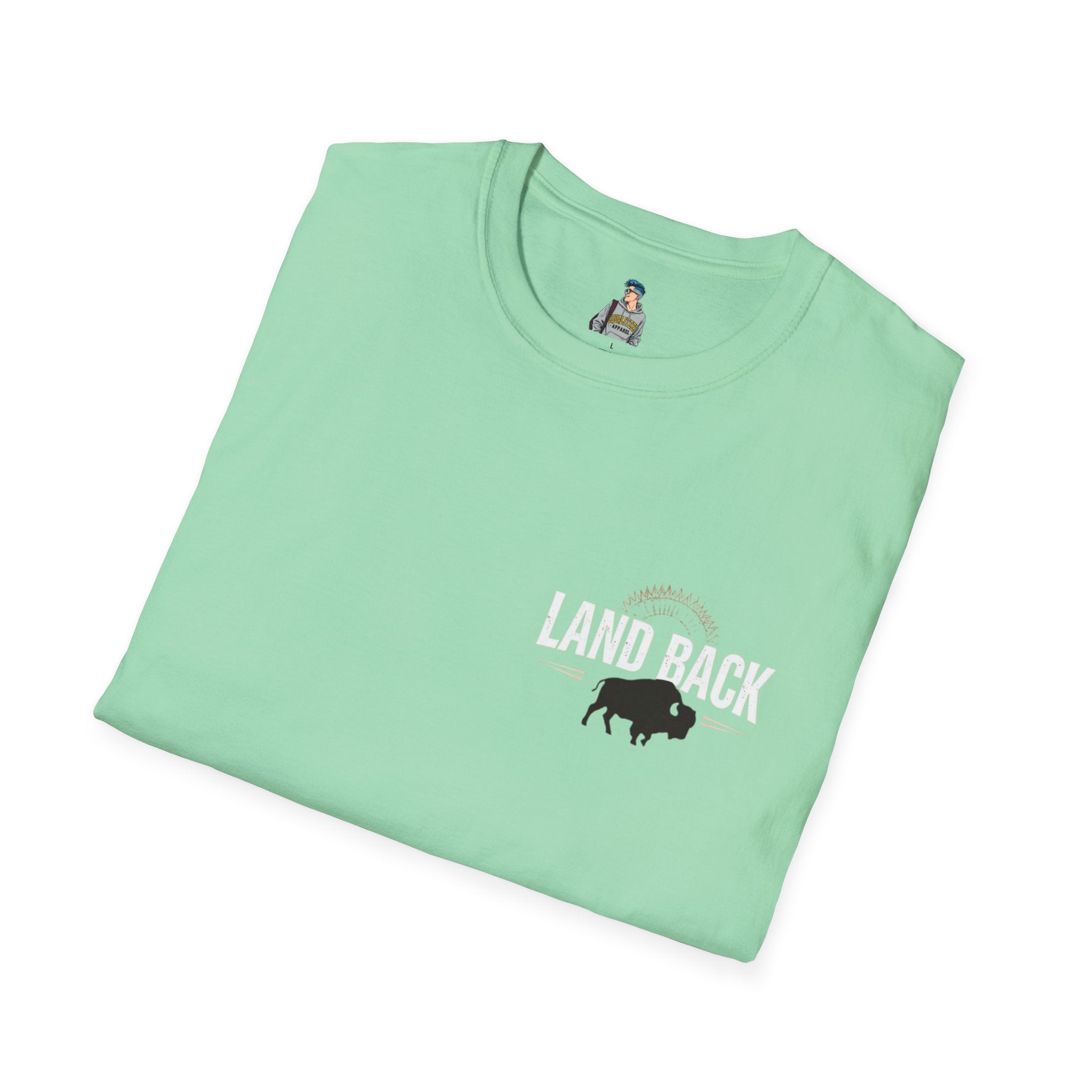 'Land Back' Unisex Softstyle T-shirt